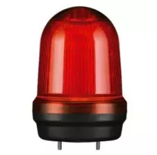 Baliza Led Roja Multif C/Alarma 220v Ip65 97x136mm Mfl100bz