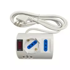 Alargador Escritorio Usb 2p+T 10/16a 250vac 2500w 1.5m