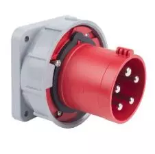 Enchufe Macho Embutido 3P+N+T 63A IP67 380V 635-6