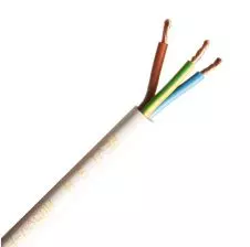 Cordon Extra Flexible 3x0,75m/M H05VV-F Blanco Rollo 100 MTS REVI