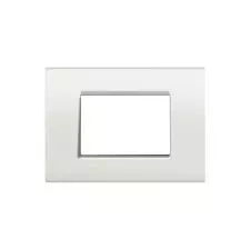 Placa 3 Módulos Blanco Living Light LNA4803BI