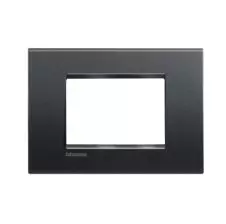 Placa 3 Módulos Antracita Living Light LNA4803AR