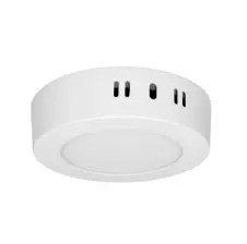 Plafón Sobrepuesto LED Circular 6W 3000K 390 Lumenes 240V IP20 VTEC