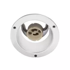 Foco Emb Module D-38 85mm Gu10 Fijo Blanco Ip20 B/Liso